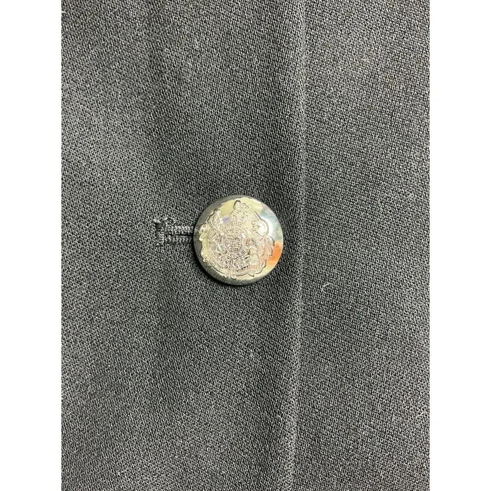 Vtg Women’s Lauren Ralph Lauren Black Long Coat With Tags - Picture 3 of 16